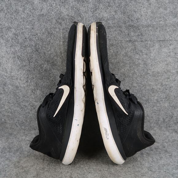 Nike Shoes Mens 12 Athletic Trainer Flex 2015 Run Running Sneakers Casual Black - Picture 10 of 13